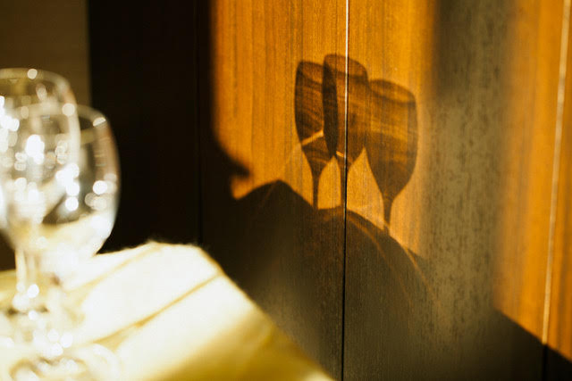 Ombre du verre
